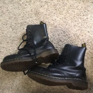 Vintage steel toe doc martens